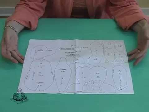 How to Make a Teddy Bear - #2 Creating Templates