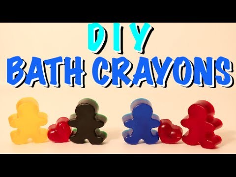 How To Make Bath Crayons (Quick and Easy!!!)