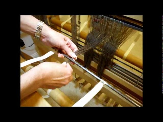 How to Weave on a Loom - Video 11 - Winding the Warp Part 1