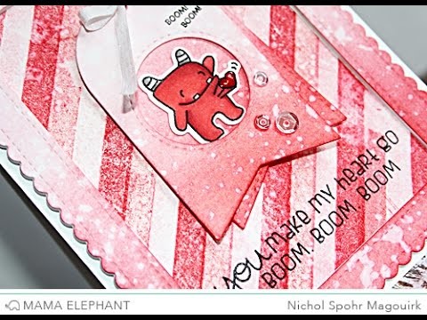 Mama Elephant | Monster Jam Love Themed Card