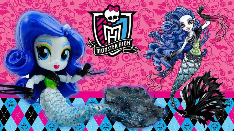 New Custom Monster High Sirena Von Boo Mermaid Doll From My Little Pony Equestria Girl Tutorial