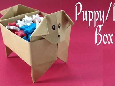 Origami Paper "Dog.Puppy Box 