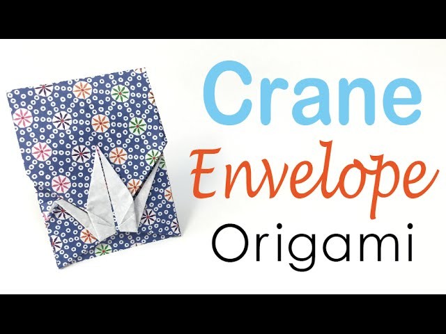 Paper Crane Envelope Instructions - DIY - Origami Kawaii