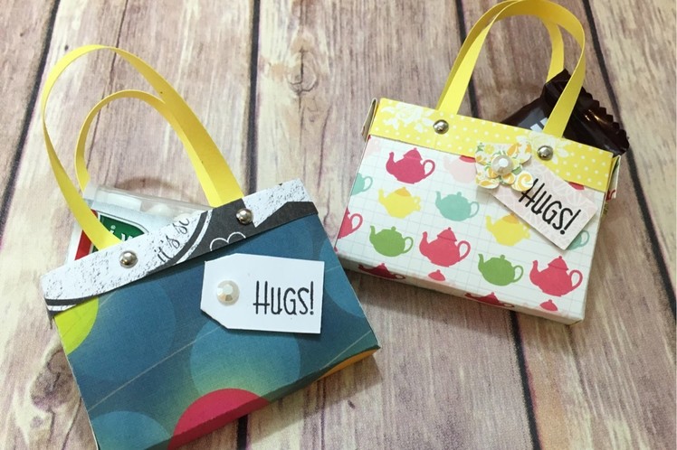 Paper Pinky Purses Favor Treat Bags Tutorial