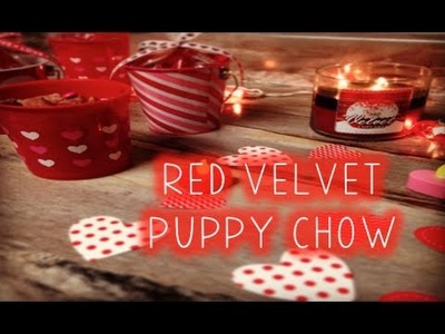 Pinned it! | red velvet puppy chow (new series!)
