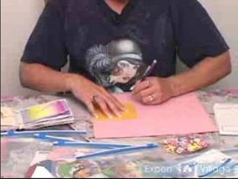 Scrapbooking Basics : Scrapbooking: Triple Fold-Out in a Memory Book