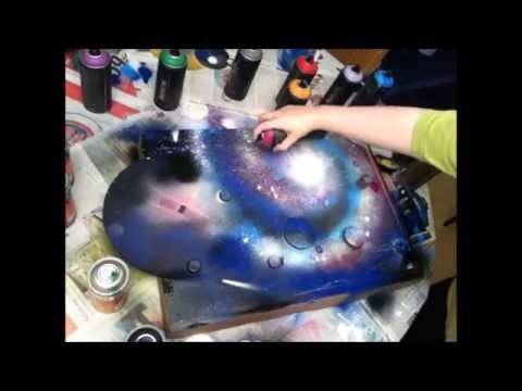 Spray Paint Art Galaxy