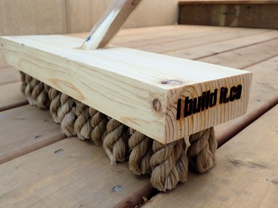 The Deck Broom Build
