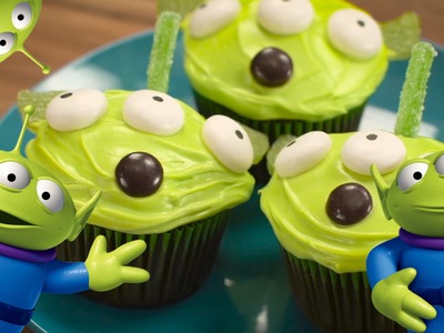 Toy Story Alien Cupcakes | Dishes by Disney