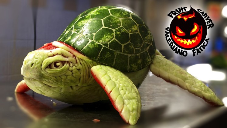 Turtle - Best Watermelon Carving!