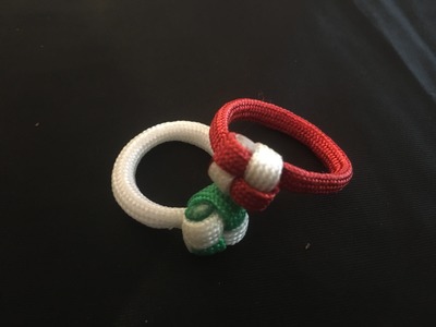 Use Your Scap Pieces of Paracord Make A Cross Knot Ring