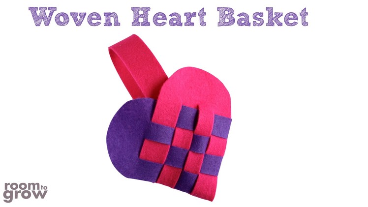 Woven Heart Basket
