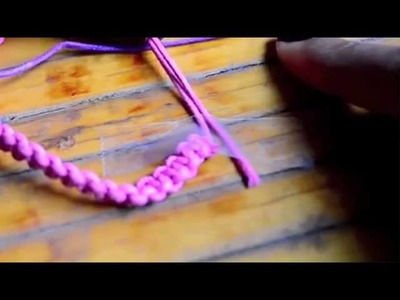 DIY Stackable Square Knot Cobra Stitch Bracelets  Organizer 2015