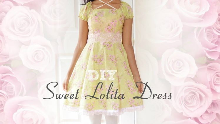 ❤️ DIY Sweet Lolita Dress ❤️ (without a pattern)