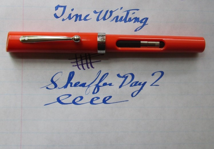 Fountain Pen Review - Sheaffer Viewpoint Calligraphy 2.0mm