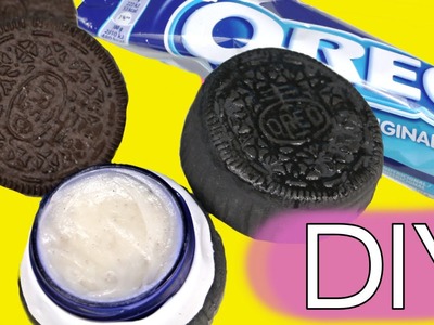 How to make an Oreo lip balm with Jumping clay and vaseline