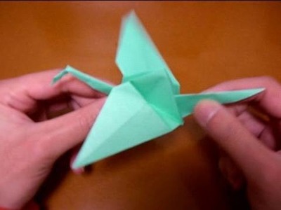 Origami flapping bird 1