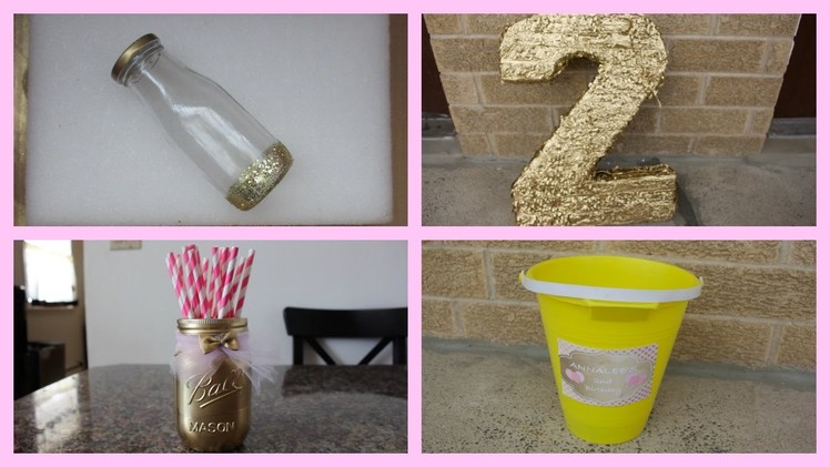 Pink & Gold Party Idea!