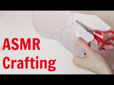 ASMR - Valentine's Day Craft | Paper Cutting Sounds & More