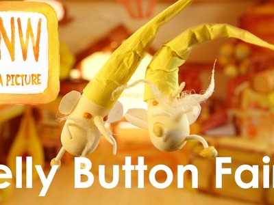 Belly button fairy -  clay crafts tutorial