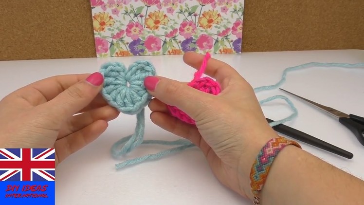 Crochet Heart Tutorial | DIY for Beginners | Gift or Key Chain