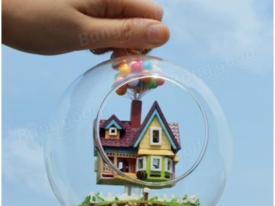 Disney Pixar Up DIY flying House Lamp opening banggood.com
