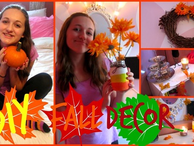 DIY Fall Room Decor!! inspired by tumblr!