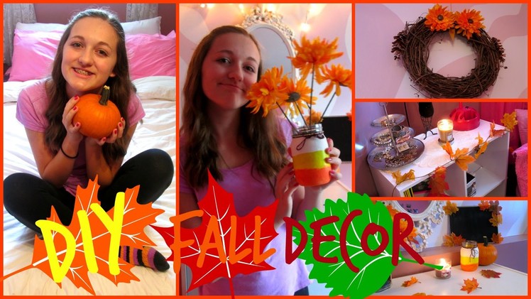 DIY Fall Room Decor!! inspired by tumblr!