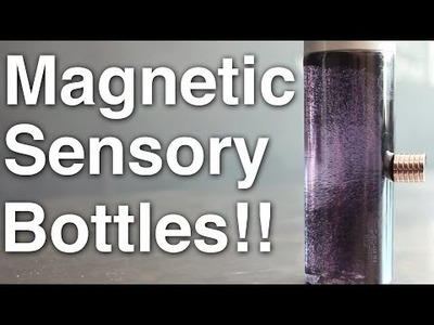 DIY Magnetic Sensory Bottle!! + Announcement!!