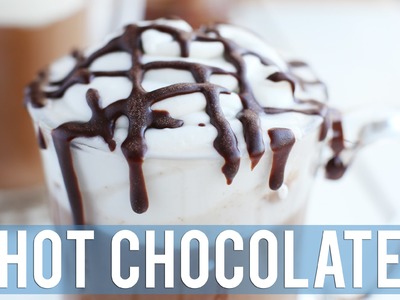 DIY Nutella Hot Chocolate | EASY + HEALTHY