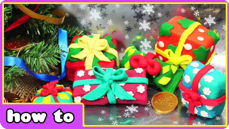 DIY Play Doh Christmas Surprise Eggs | DIY Christmas Gifts for Kids by HooplaKidz How To