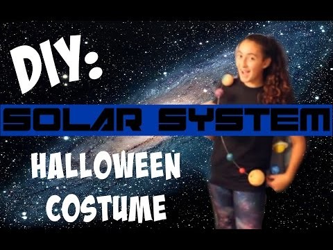 DIY: Solar System Costume || SUPER EASY AND CREATIVE COSTUME IDEA