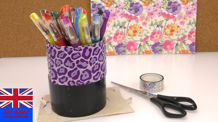 Duct tape Pen box? Duct tape, washi tape, pens, creative | How to Tutorial