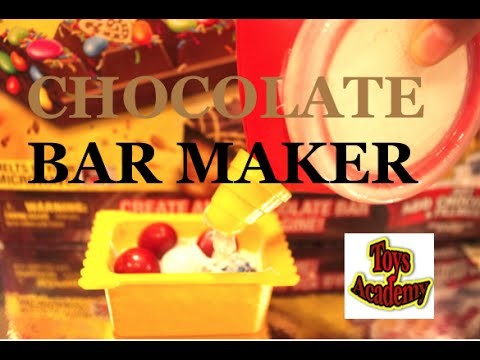 Easy Chef Maker Chocolate Bar DIY Food Craft | Toys Academy