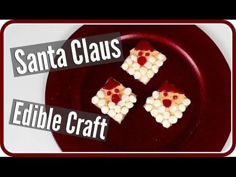 Edible Santa Claus Craft