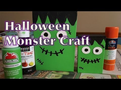 Halloween Monster Craft - LittleStoryBug