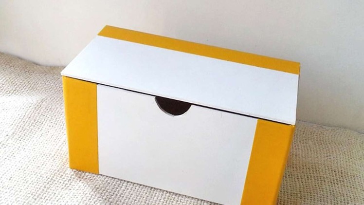 How To Create Foam Board Box With Lid - DIY Crafts Tutorial - Guidecentral