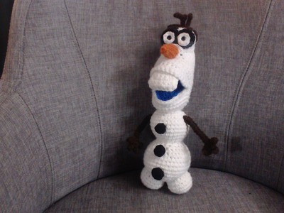 How to Crochet Olaf from Frozen Part 1