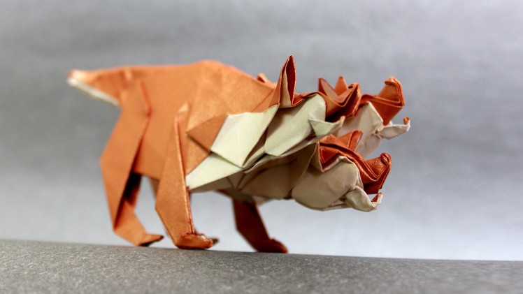 How to make an origami Cerberus (Henry Phạm)