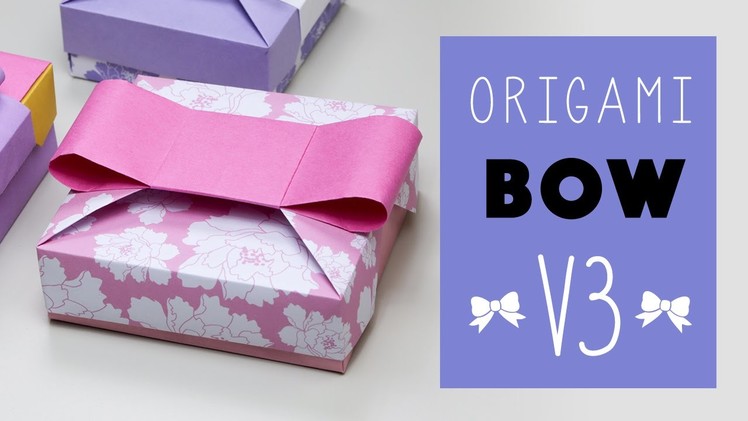 Origami Bow V3 for Mix & Match Gift Box 