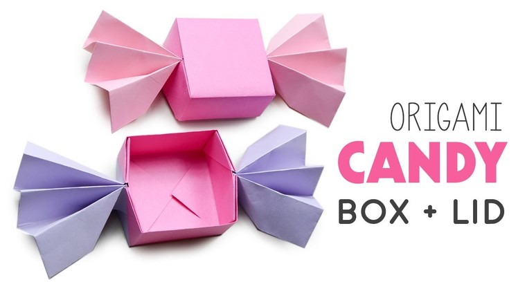 Origami Candy Box + Lid 