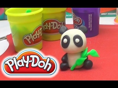 Play-Doh Cute Panda DIY