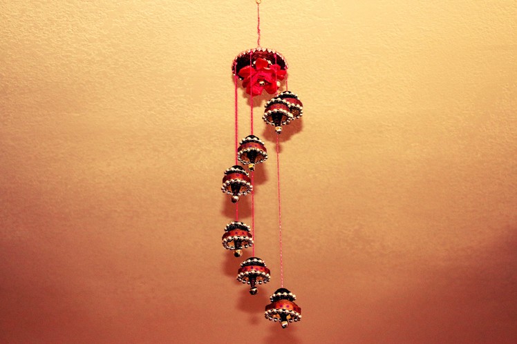 Recycled: Wind Chime made out of waste cardboard