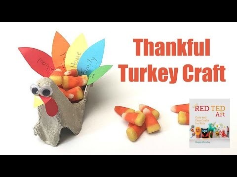 Thanksgiving Turkey Craft (and Turkey Treat Box) - Collab with The Purple Alphabet