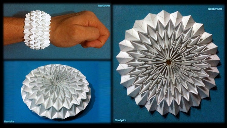 WaterBomb Origami Bracelet. Ball