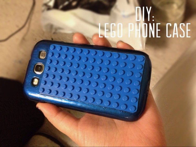 DIY: Lego phone case
