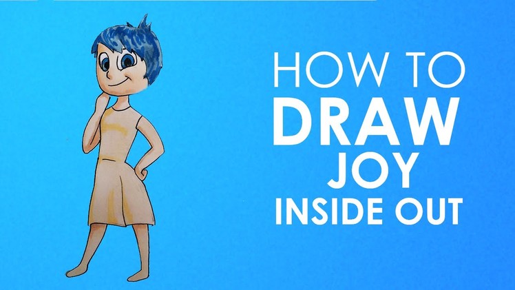How to draw Joy - Inside out