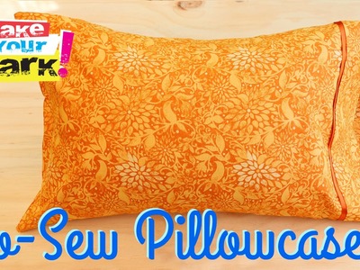 How to: No-Sew Pillowcases