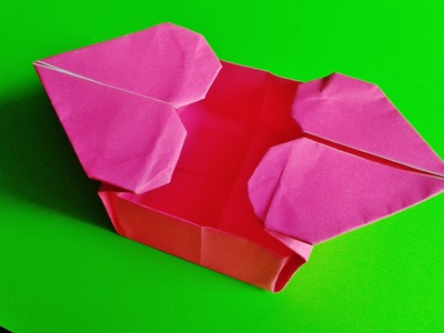 Paper Heart Box Origami