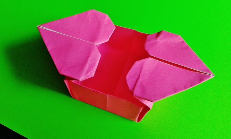 Paper Heart Box Origami